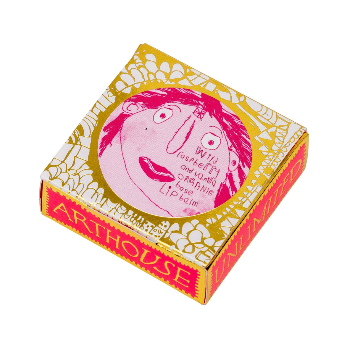 Lady Muck, Lip Balm, Wild Raspberry & Vanilla