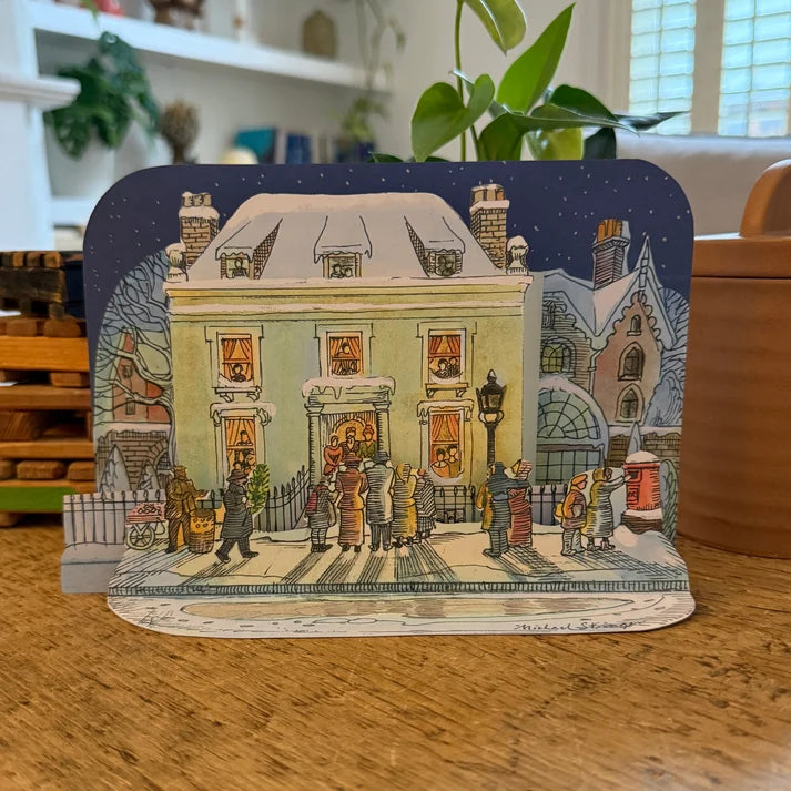 Carol Singers At the Manor Card