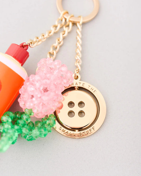 Fidget Keychain - Celebrate the small stuff