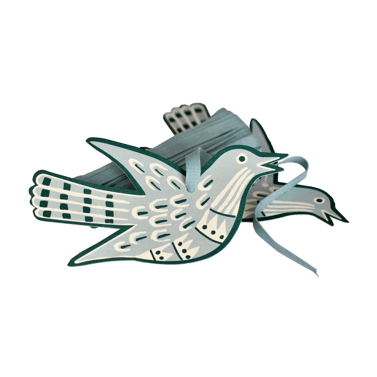 5 Fancy Songbird Gift tags