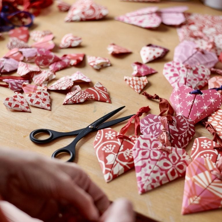 Origami Heart Bunting Kit