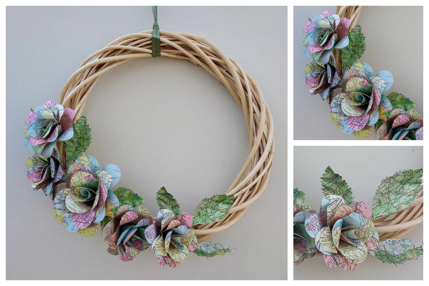 Upcycled Paper Flower Wreath With Liz Turner (Lets Be Cats Jewellery)