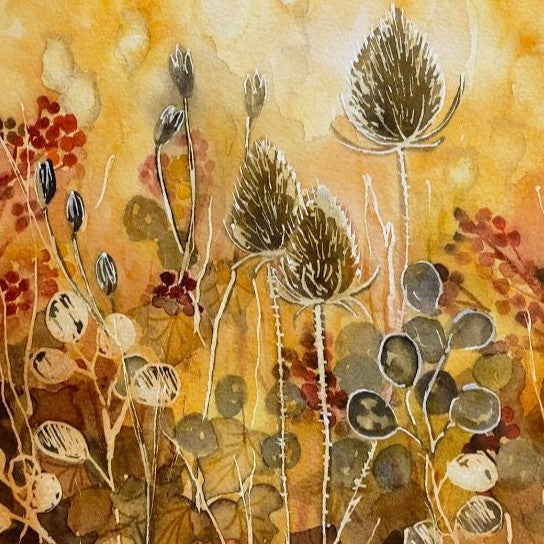 Autumn Trees & Leaves In Watercolour With Clare Tebboth