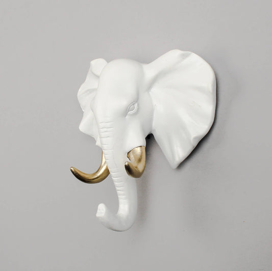 Elephant Head Wall Hook