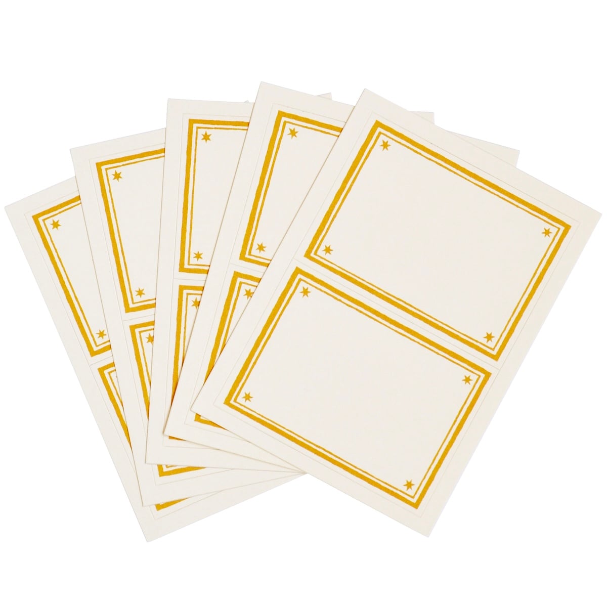 Packet of 10 Large Self-Adhesive Labels