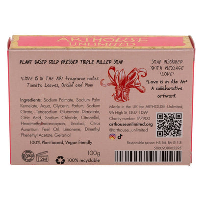 Love Is In The Air, Triple Milled Plant Based Soap