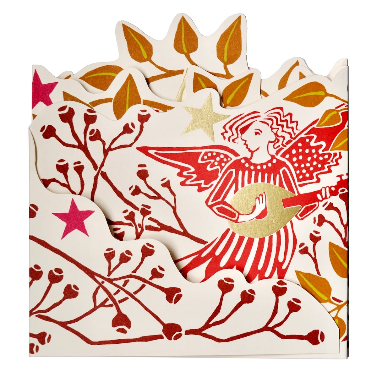 Splendid Shelf Decoration Leaves and Berries