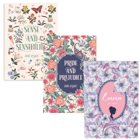 Mini Book Notepad Set, Jane Austen