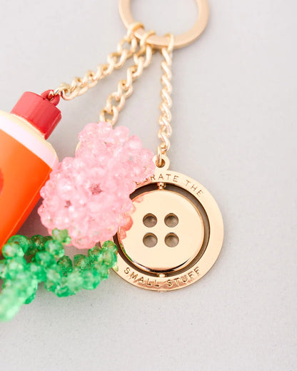 Fidget Keychain - Celebrate the small stuff