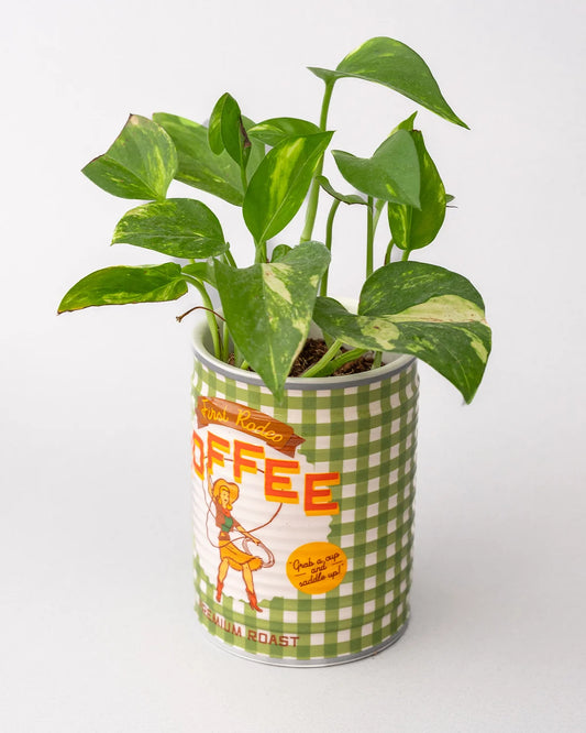 Coffee Can Ceramic Vase