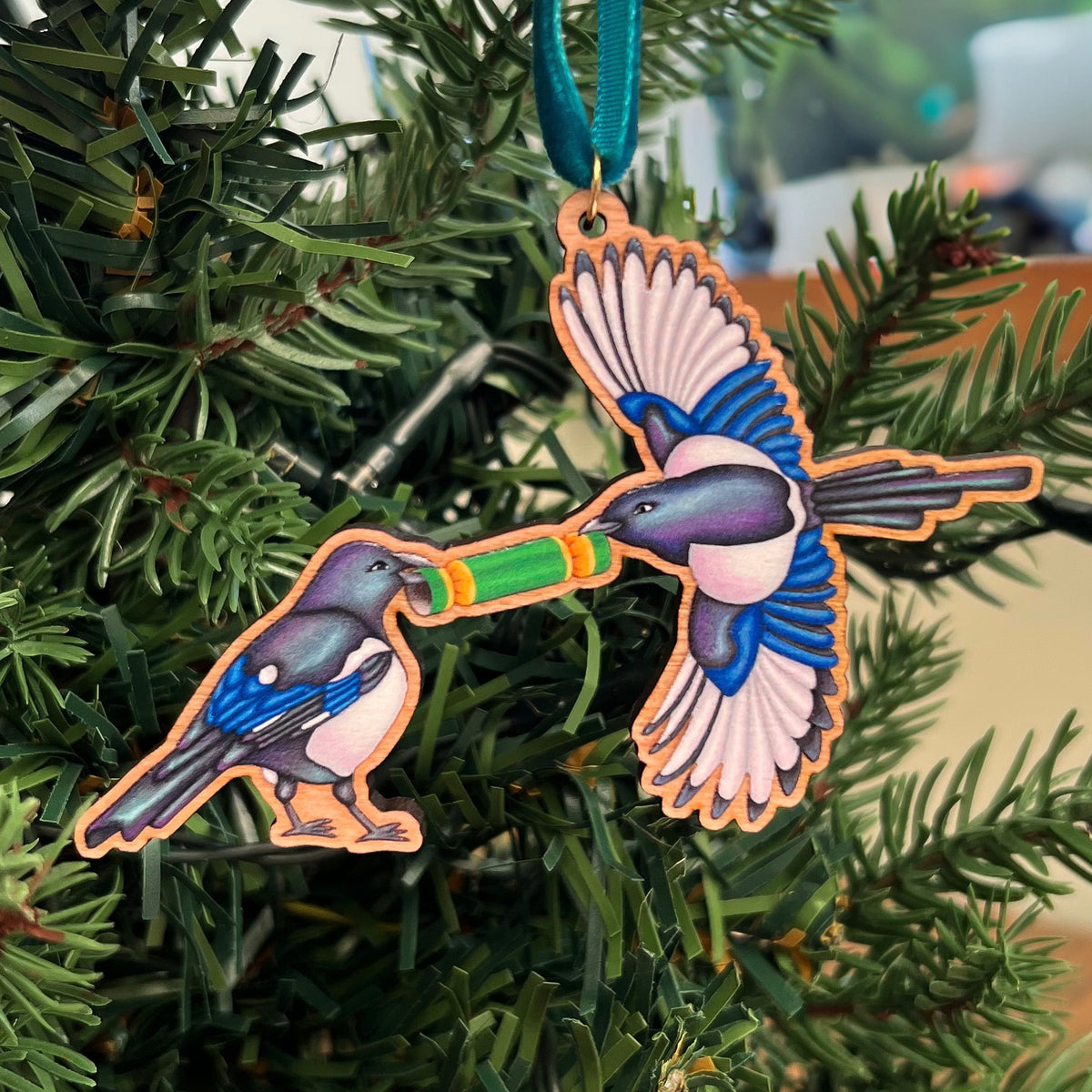 Wooden Decorations By Teddy & Kipling