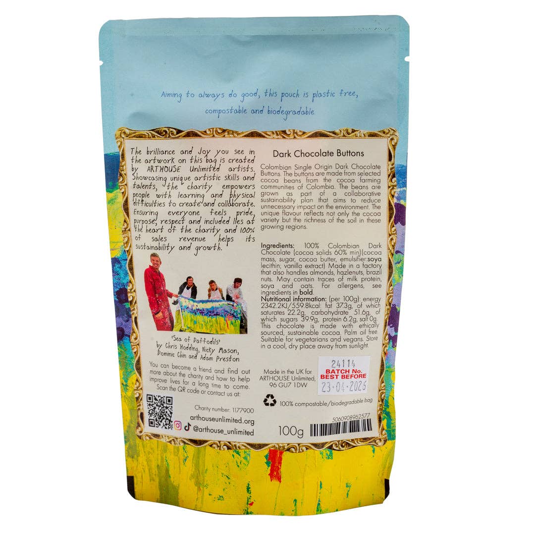 Sea of Daffodils, Dark Chocolate Buttons