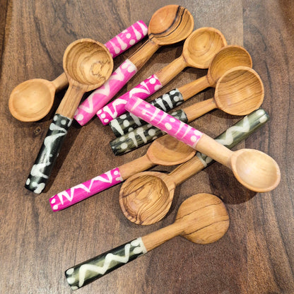 Small Sugar Spoons Mixed Design
