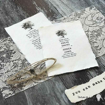 Handmade Paper White | Recycled Cotton Rag Paper