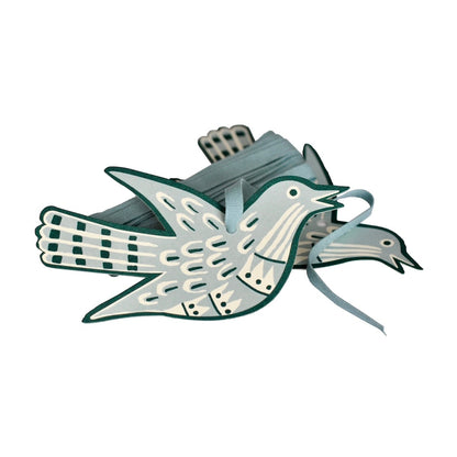 5 Fancy Songbird Gift tags
