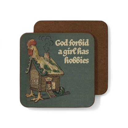 Funny Coaster – Baba Yaga Girl Hobbies