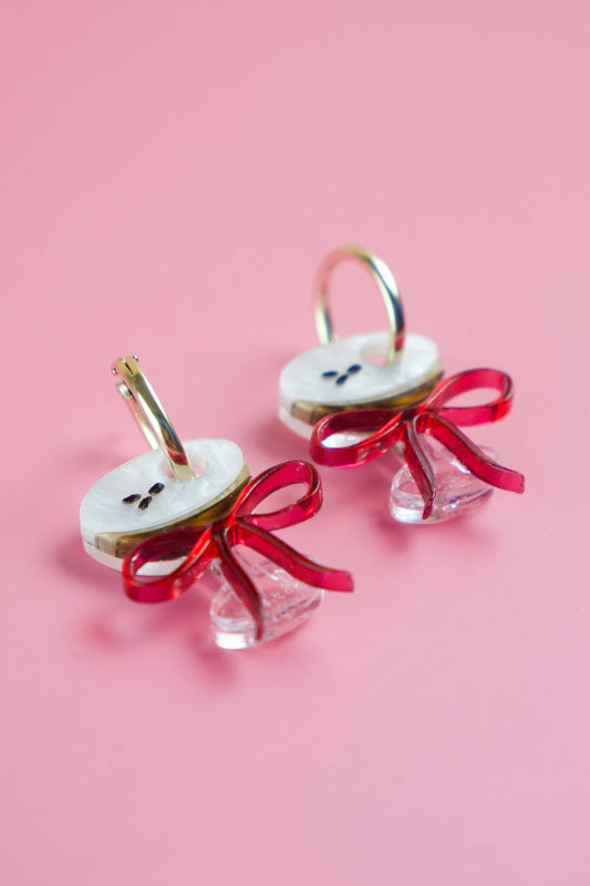 Espresso Martini Hoop Earrings