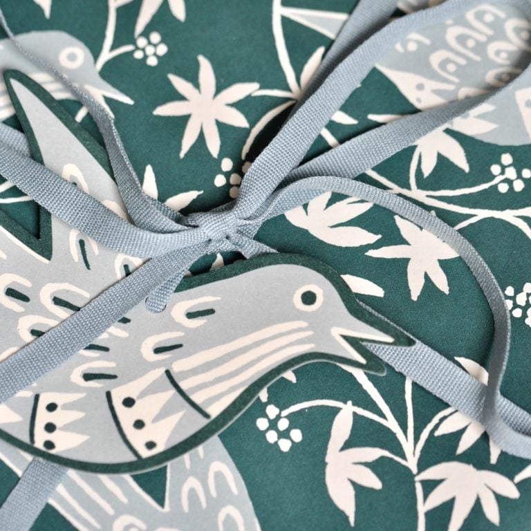 5 Fancy Songbird Gift tags