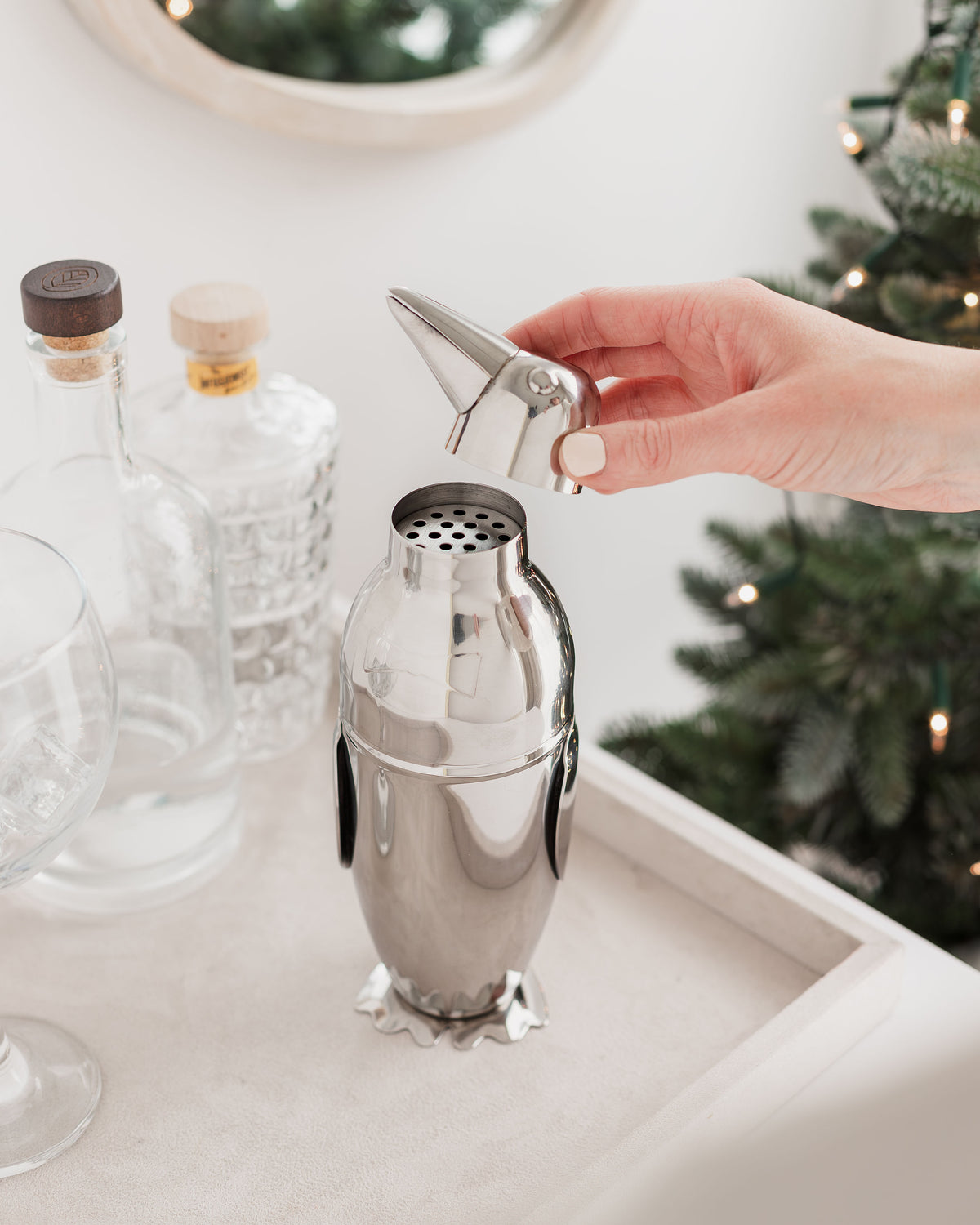Penguin Cocktail Shaker