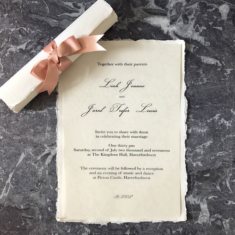 Handmade Paper White | Recycled Cotton Rag Paper