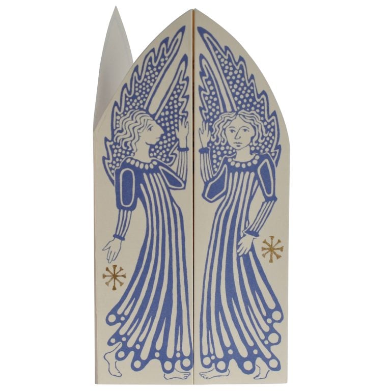 Extra Special Choir of Angels Triptych Card