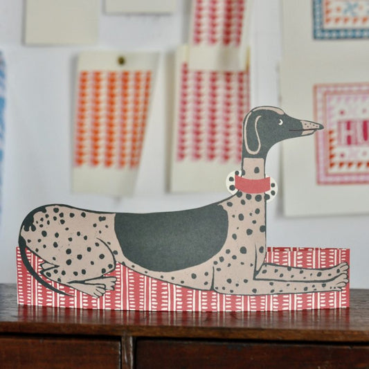 Giant Mantelpiece Menagerie Card: The Dog