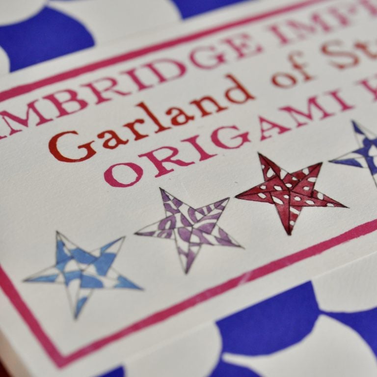 Origami Star Garland kit
