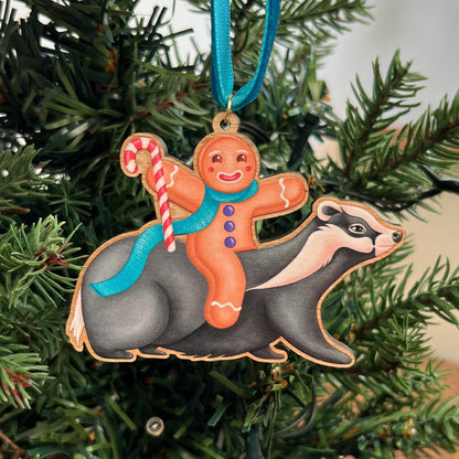 Wooden Decorations By Teddy & Kipling