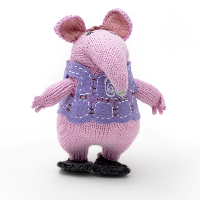 Clanger ‘Granny’ Soft Toy – Hand Knitted in Organic Cotton