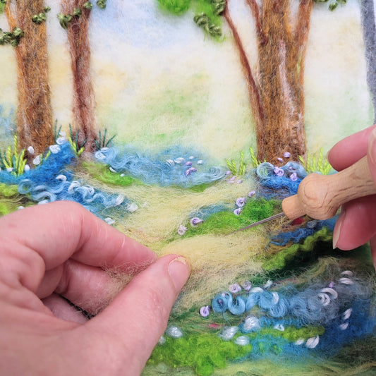 Introduction to Needle Felting with Marie Jones - Morning