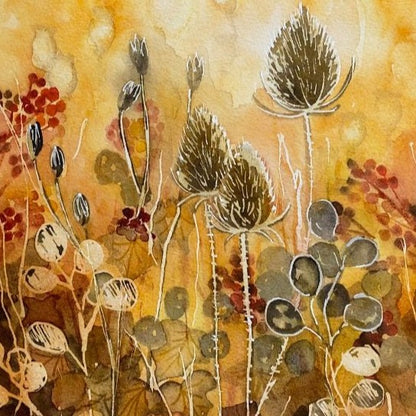 Autumn Trees & Leaves In Watercolour With Clare Tebboth