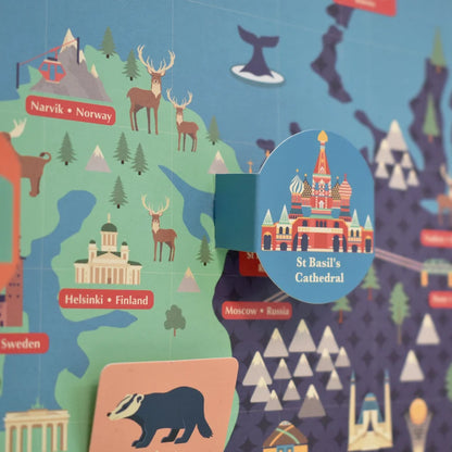 Create Your Own Giant World Map