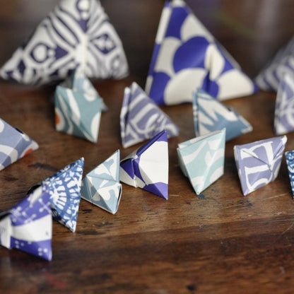 Origami Garland of Bobbles Kit
