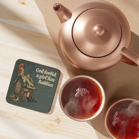 Funny Coaster – Baba Yaga Girl Hobbies