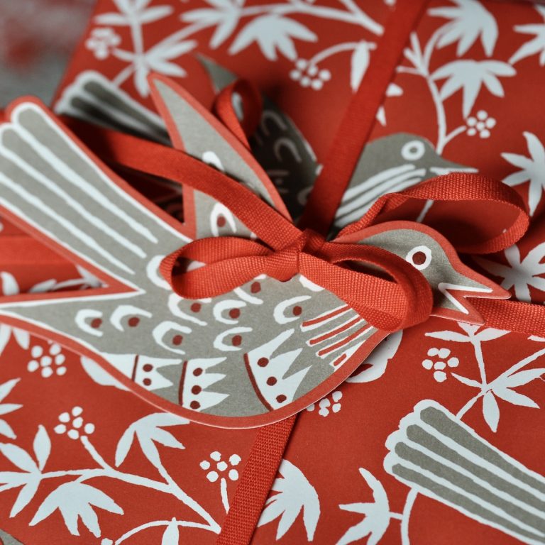 5 Fancy Songbird Gift tags