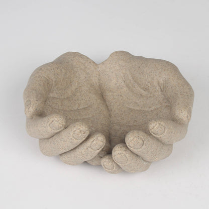 Decorative Hands Bowl – Unique Catchall Dish, Trinket Holder