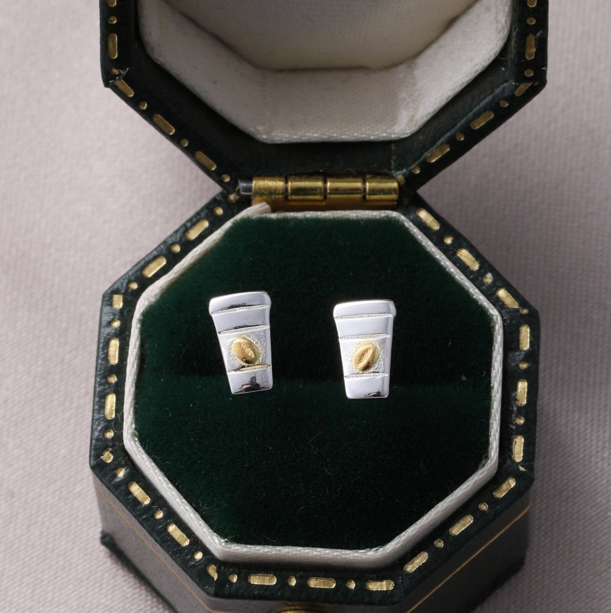 AWAKENING  Travel Coffee Cup earrings