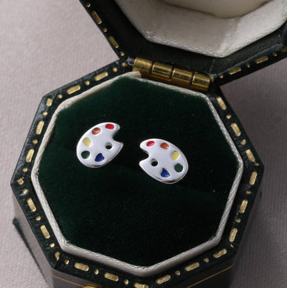 THE ARTIST Painter Palette Earrings
