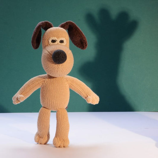 Gromit Soft Toy – Hand Knitted