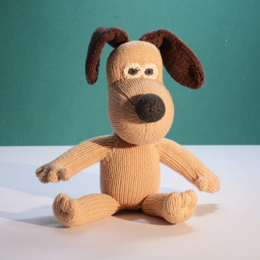 Gromit Soft Toy – Hand Knitted