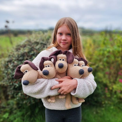 Gromit Soft Toy – Hand Knitted