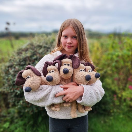 Gromit Soft Toy – Hand Knitted