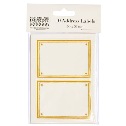 Packet of 10 Large Self-Adhesive Labels