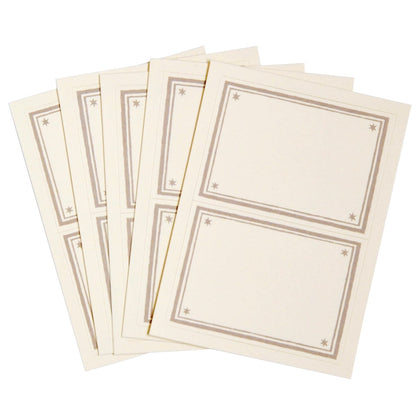 Packet of 10 Large Self-Adhesive Labels