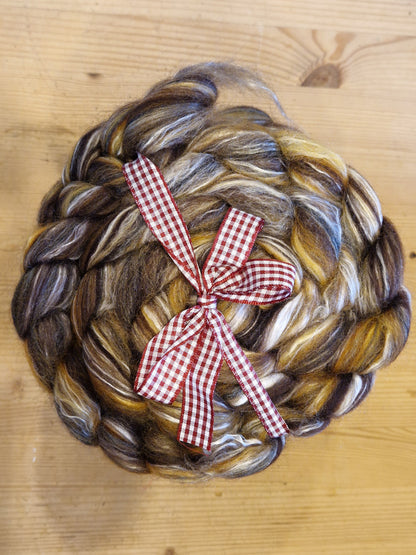 Ashford Merino and Mulberry Silk Fibre 100g