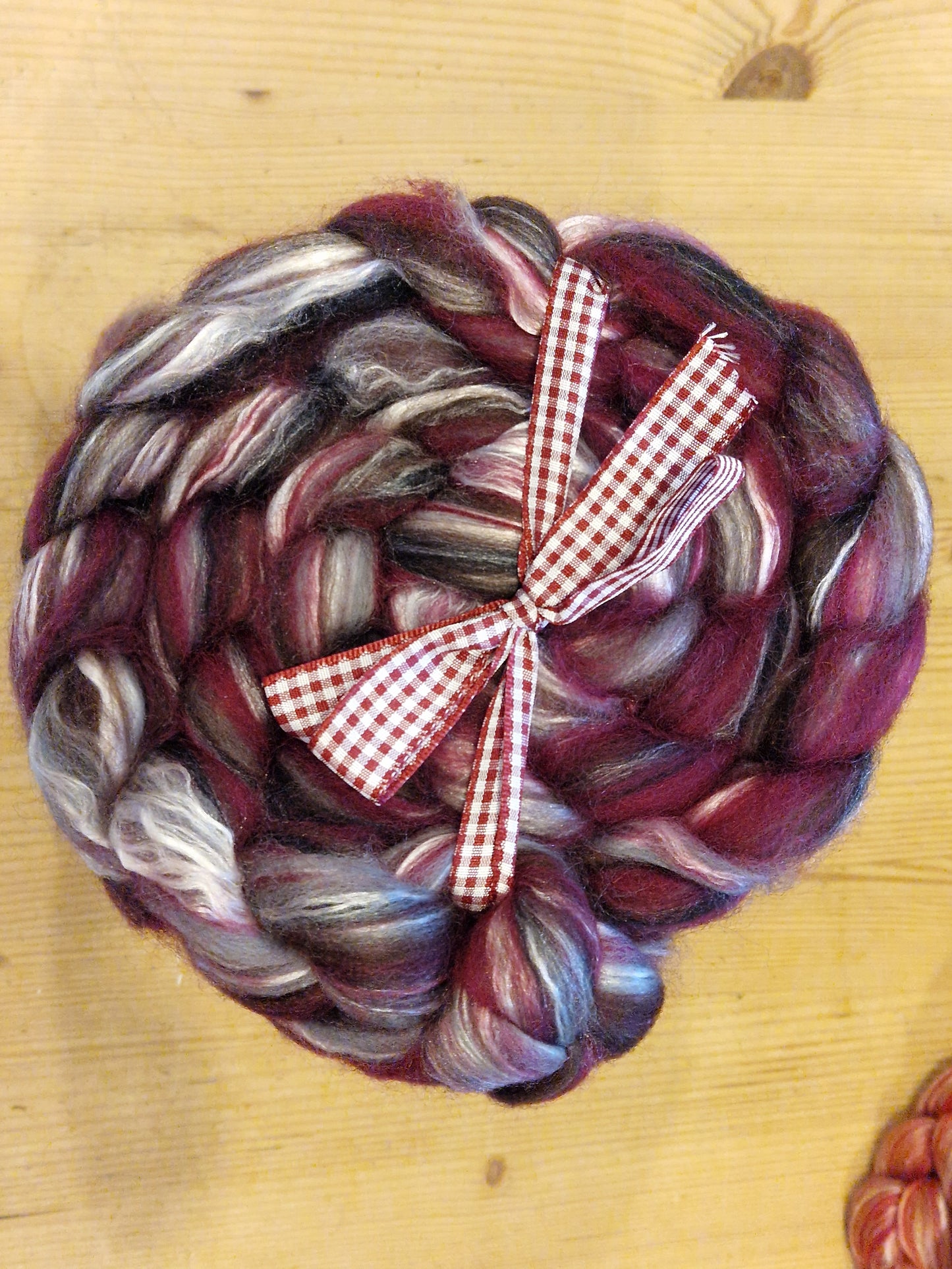 Ashford Merino and Mulberry Silk Fibre 100g