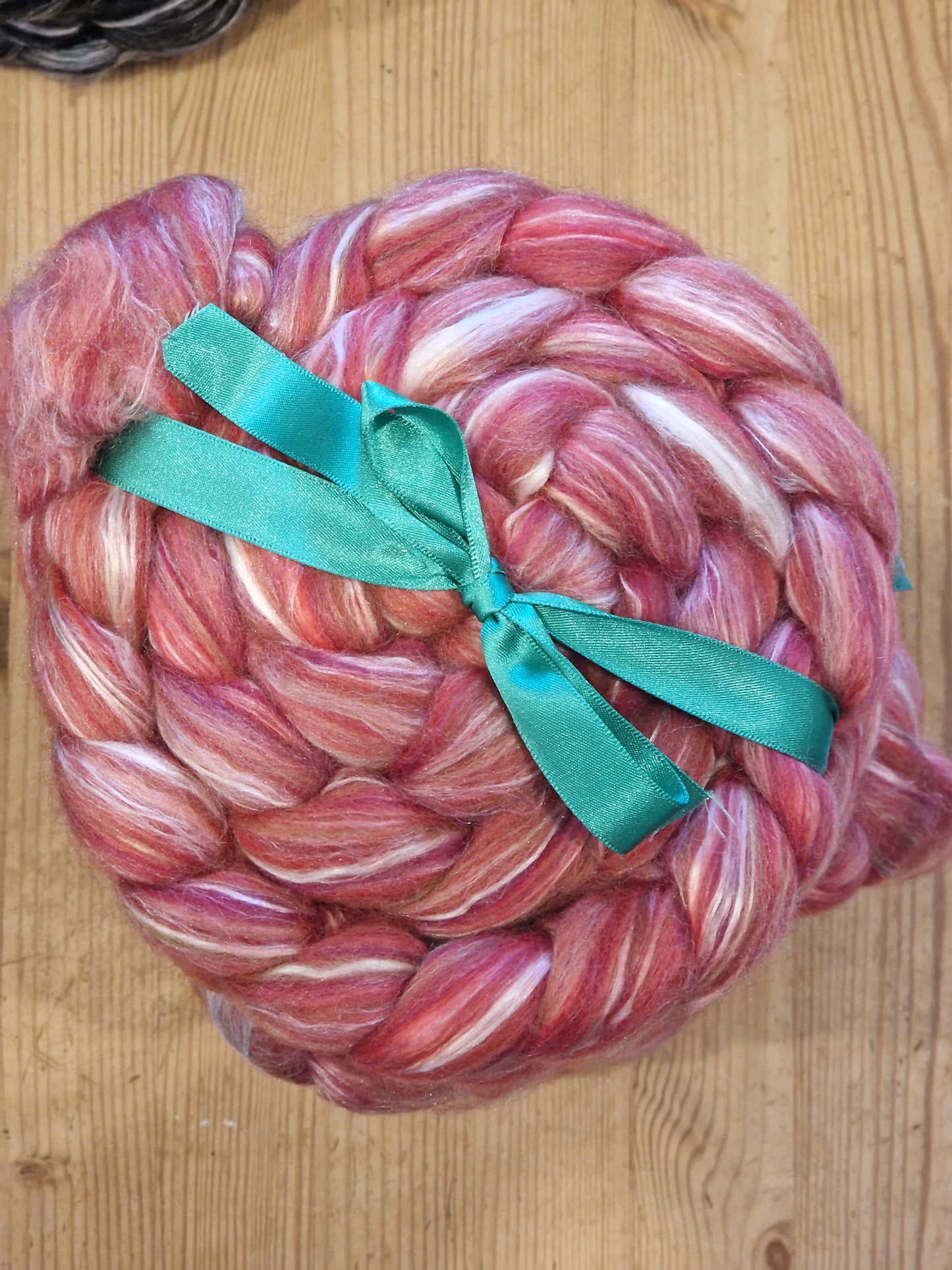 Ashford Merino and Mulberry Silk Fibre 100g