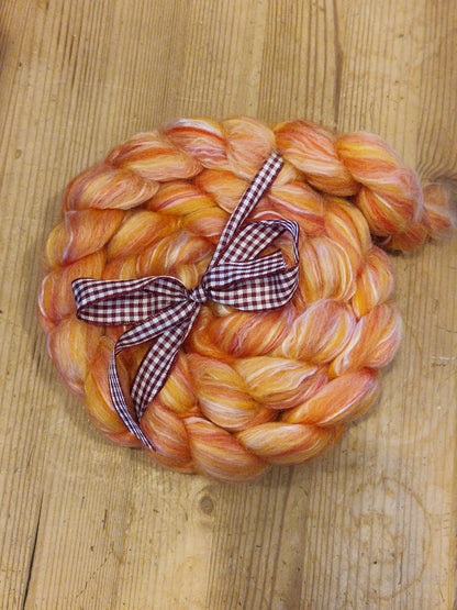 Ashford Merino and Mulberry Silk Fibre 100g