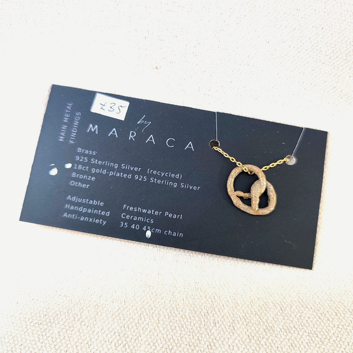 Pretzel Necklace ByMaraca