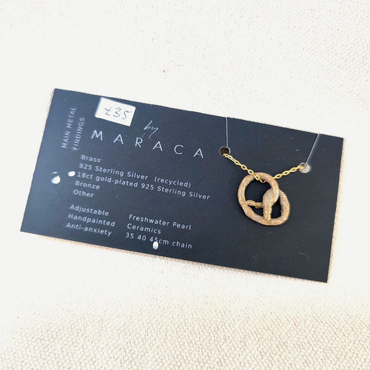 Pretzel Necklace ByMaraca